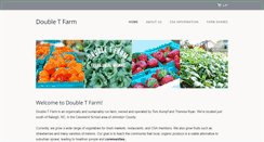 Desktop Screenshot of double-t-farm.com